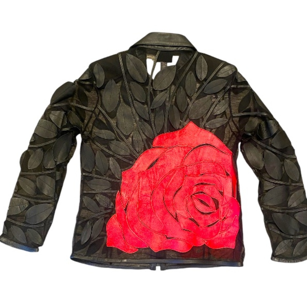 Rare’ Vintage Natto (Leather and Lace) Jacket/Shirt